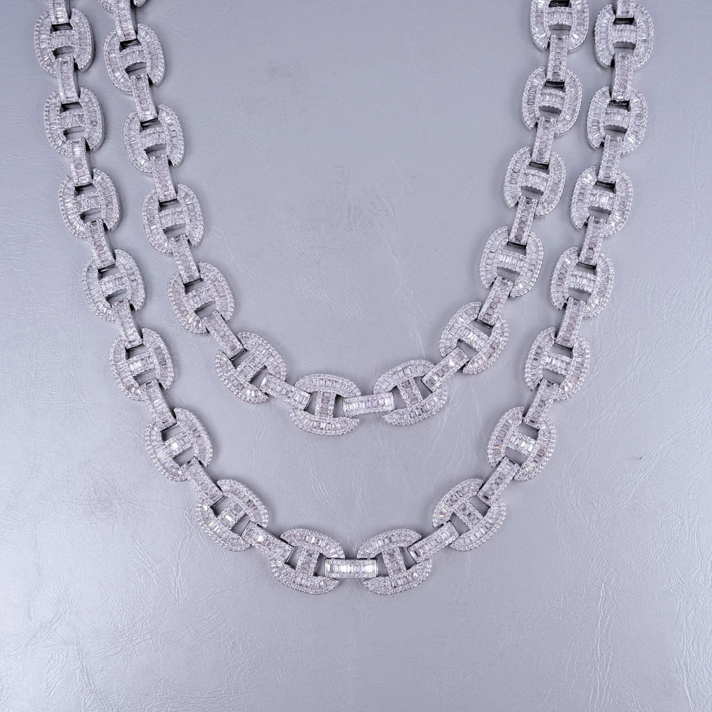 BAGUETTE MARINER CHAIN 15MM