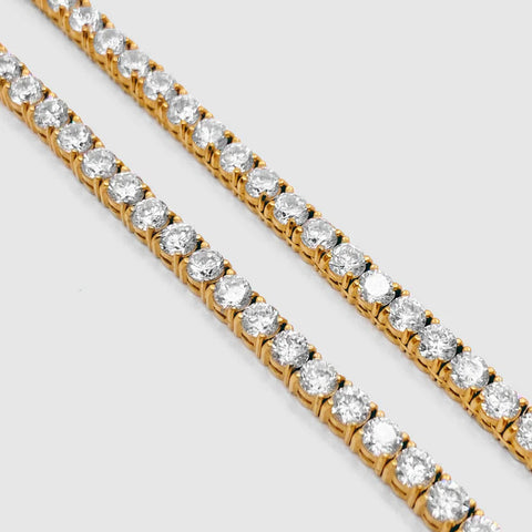 TENNIS CHAIN (GOLD) 3MM