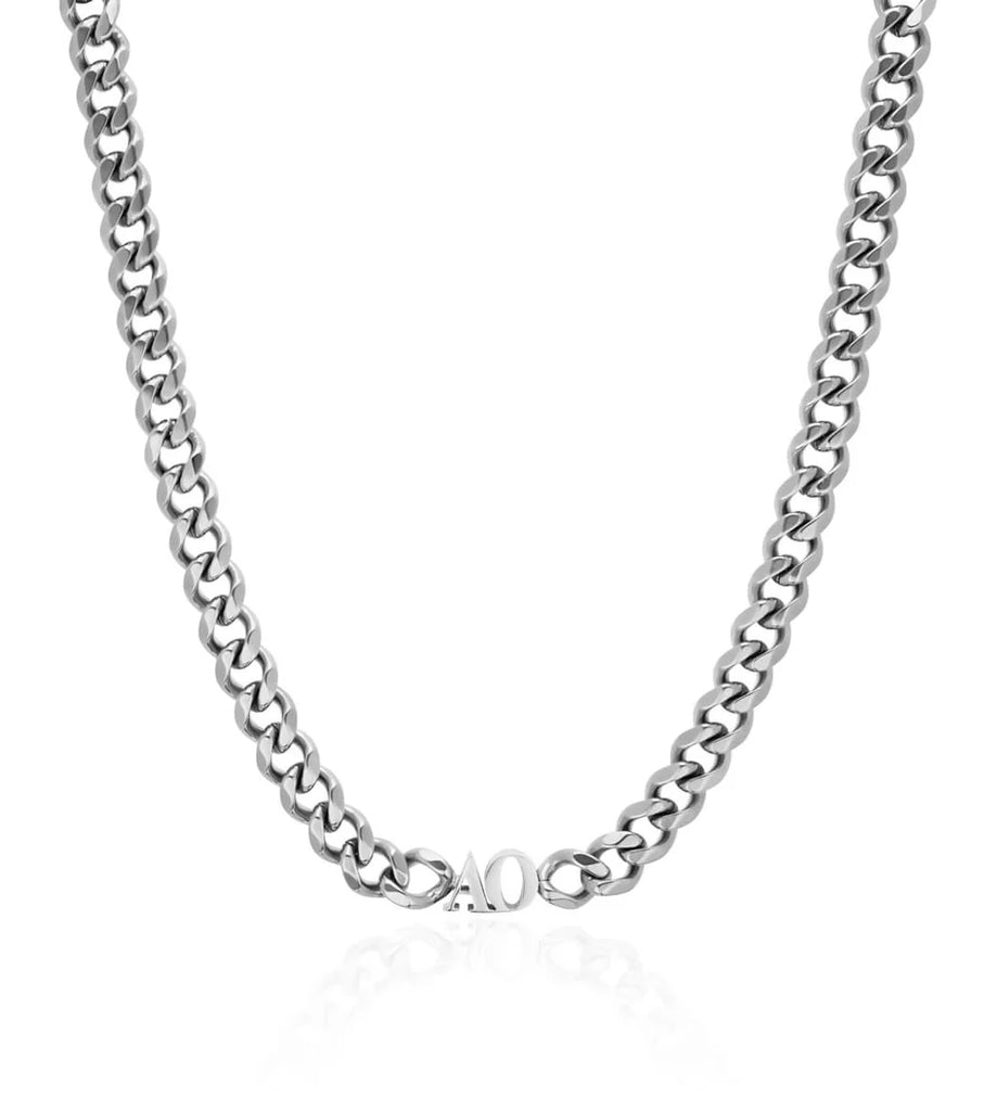 Initial Choker (Silver)