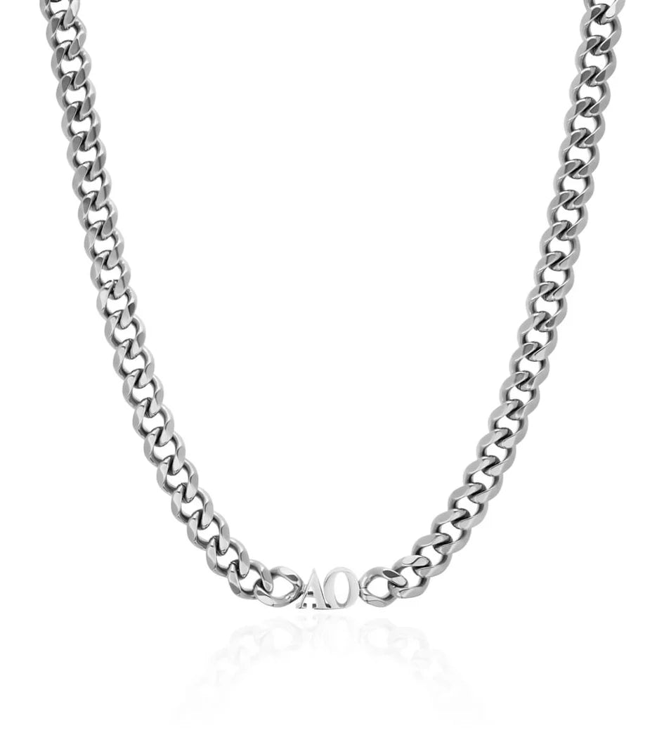 Initial Choker (Silver)