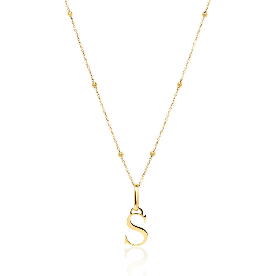 Initial Necklace (Gold)