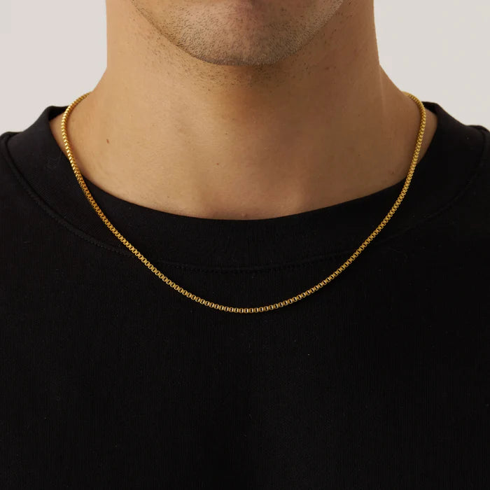 BOX CHAIN (GOLD) 2MM