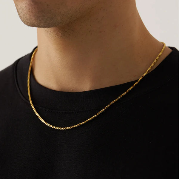 BOX CHAIN (GOLD) 2MM