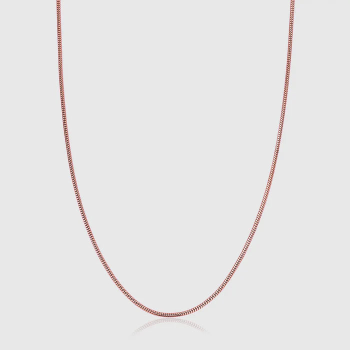 SNAKE CHAIN (ROSE GOLD) 2MM