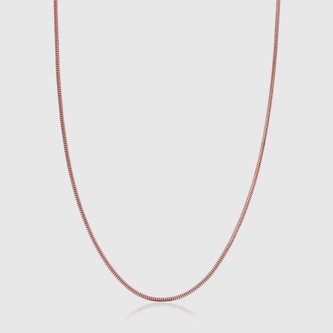 SNAKE CHAIN (ROSE GOLD) 2MM