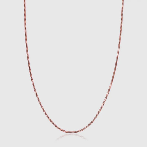 SNAKE CHAIN (ROSE GOLD) 2MM