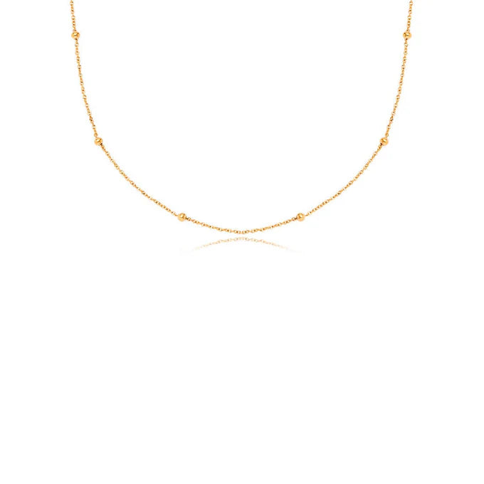 Initial Necklace (Gold)