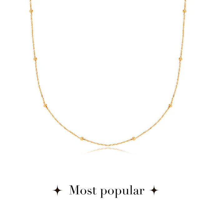 Initial Necklace (Gold)