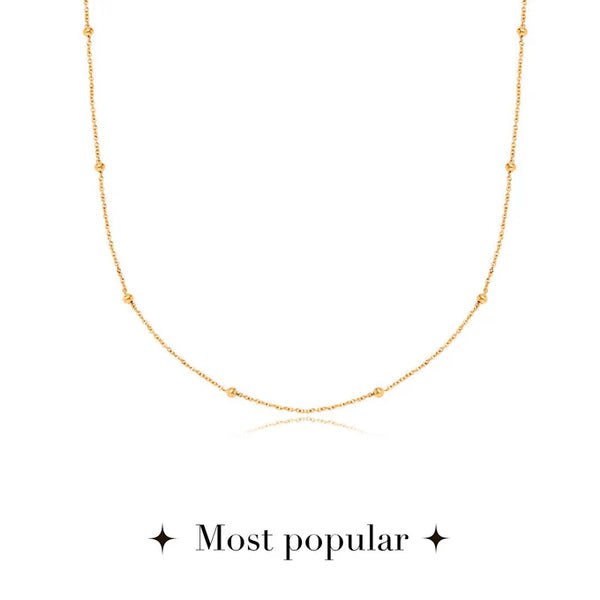 Initial Necklace (Gold)