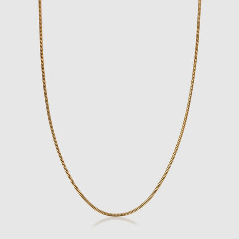 SNAKE CHAIN (GOLD) 2MM