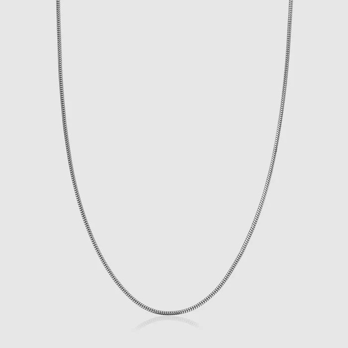 SNAKE CHAIN (SILVER) 2MM