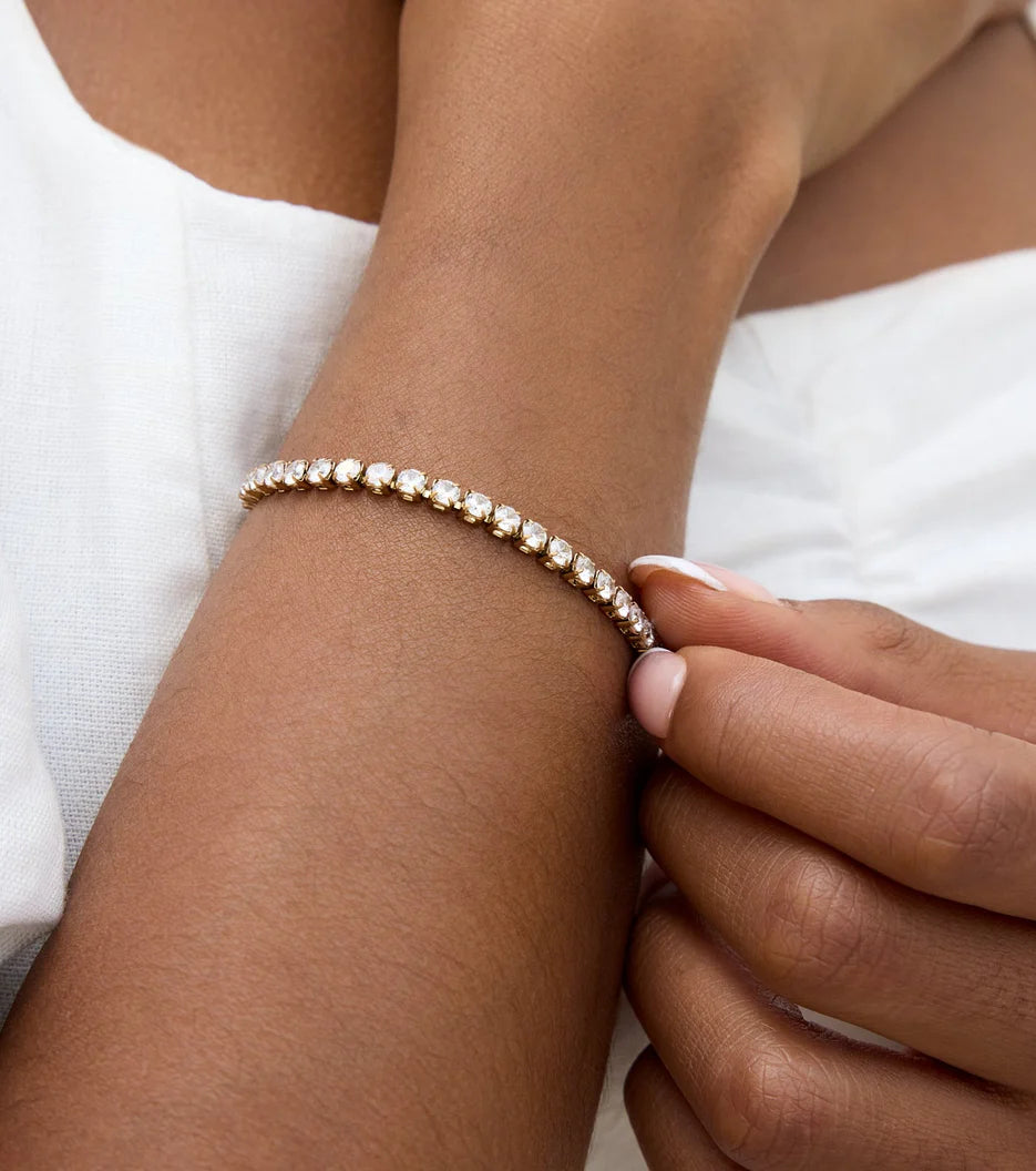 Tennis Bracelet (Rose Gold)