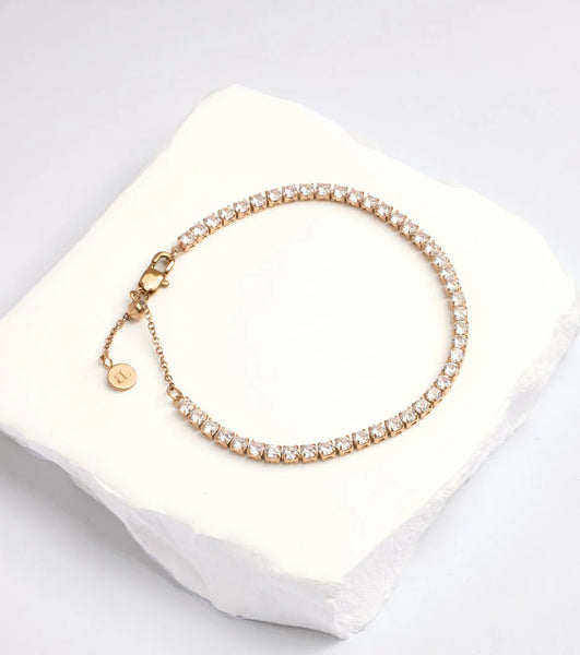 Tennis Bracelet (Rose Gold)