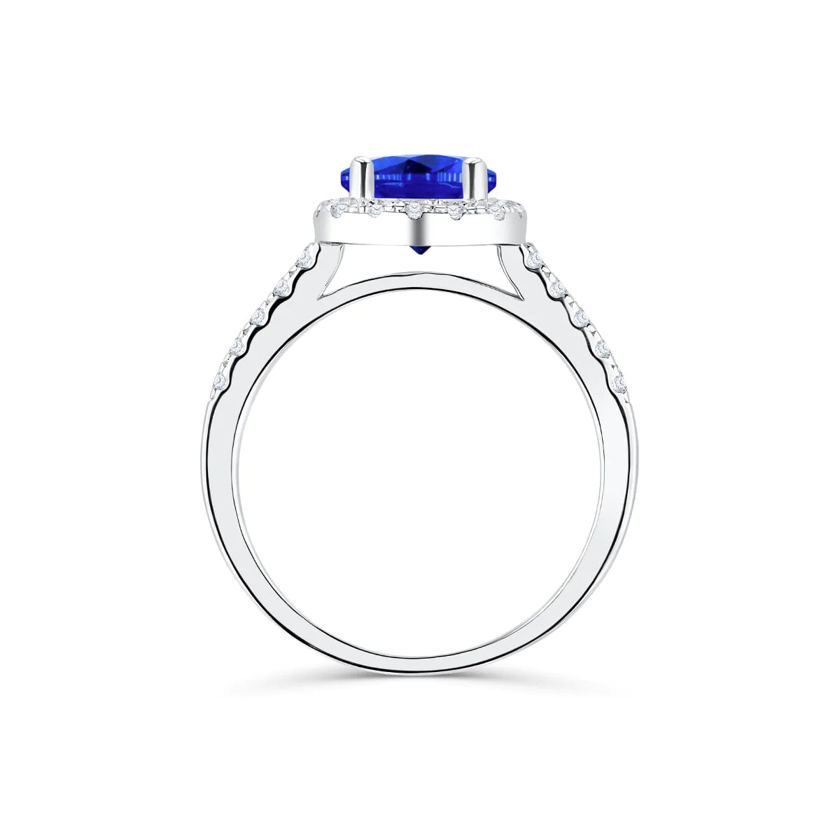 The Halo - Tanzanite