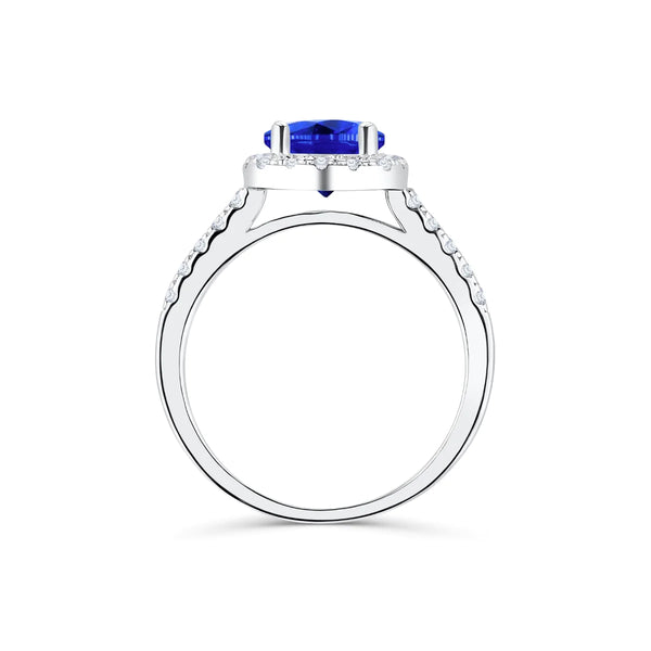 The Halo - Tanzanite