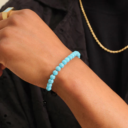 Turquoise Beaded Bracelet