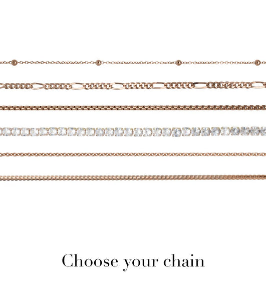 Signature Name Necklace (Rose Gold)