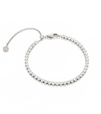 Tennis Bracelet (Silver)