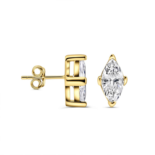 Mini Marquise Studs