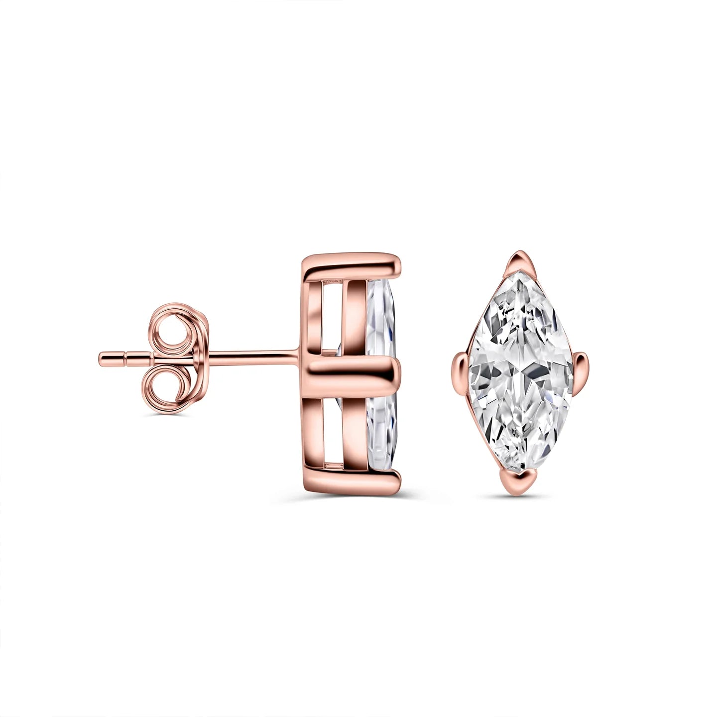 Mini Marquise Studs