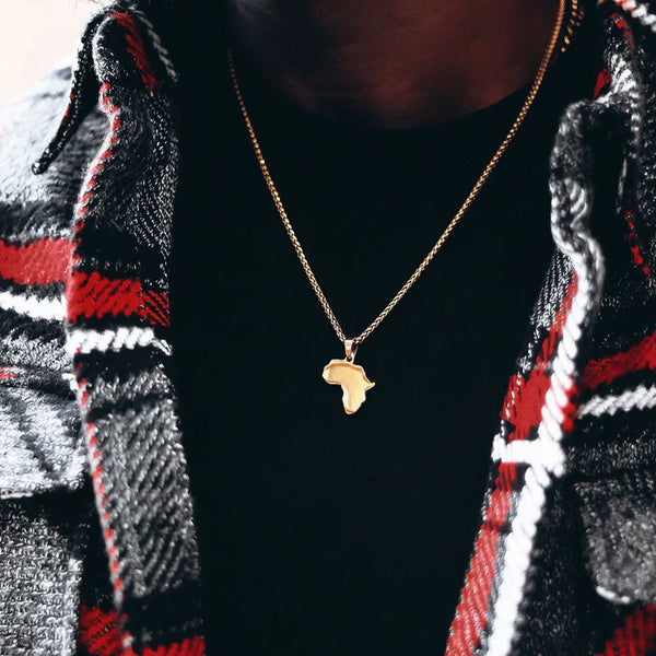 AFRICA PENDANT (GOLD)