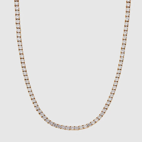 TENNIS CHAIN (GOLD) 5MM