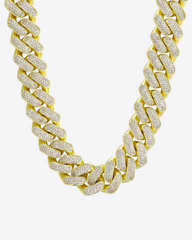 FREEZY CUBANA CHAIN. - 20MM 18K GOLD