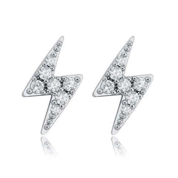 LIGHTNING EARRINGS - 925 SILVER