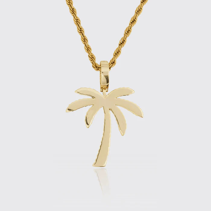 PALM TREE PENDANT - GOLD