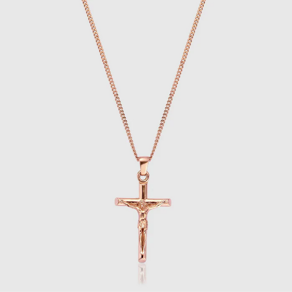 CRUCIFIX (ROSE GOLD)