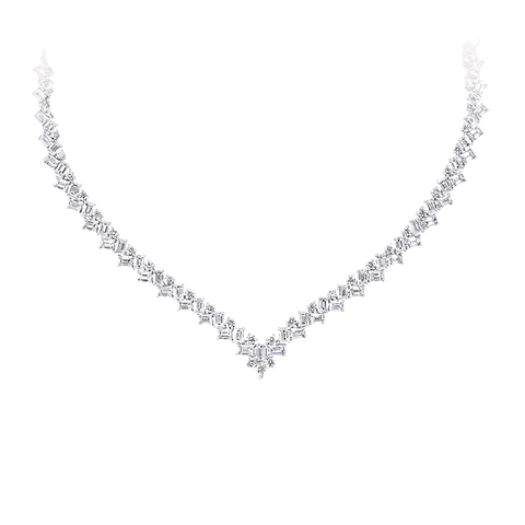 Luxurious Fashion Diamond Necklace