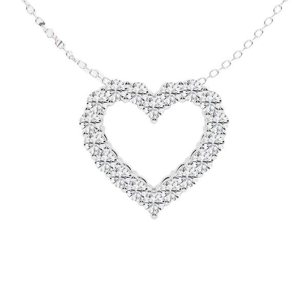 Luxury Heart Diamond Necklace