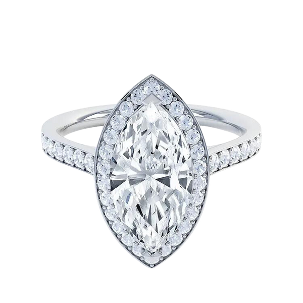 Marquise Cut Lab Grown Diamond Ring