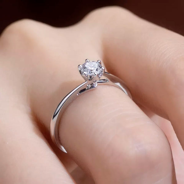 Classic Solitaire Engagement Ring