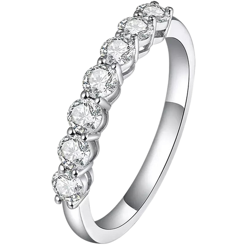 18k White Gold Lab Grown Diamond Wedding Ring