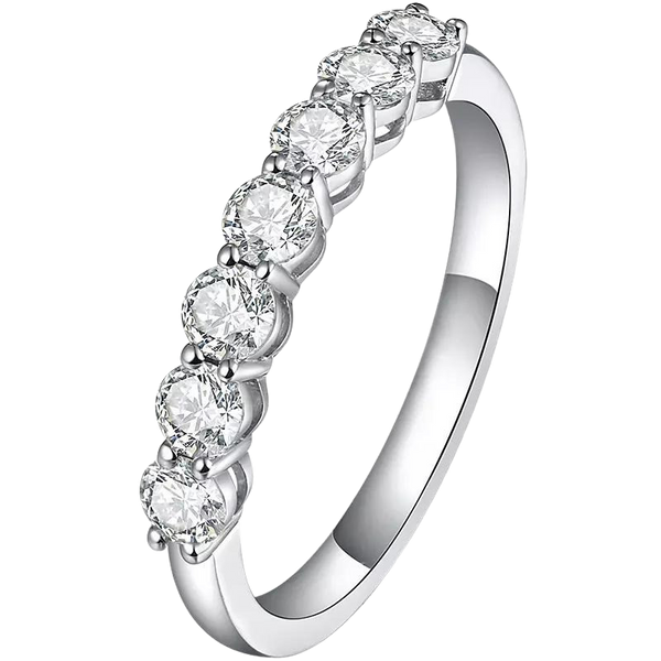 18k White Gold Lab Grown Diamond Wedding Ring