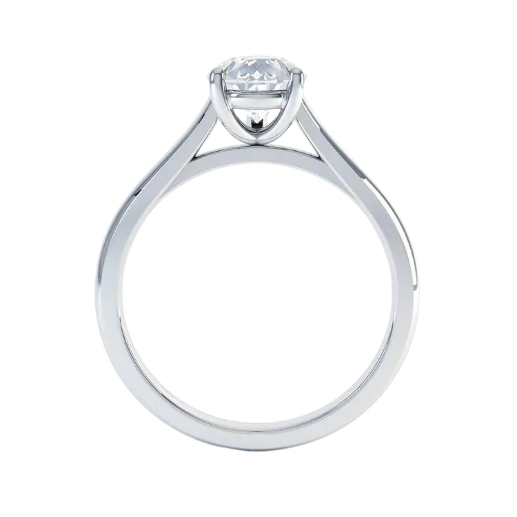 Luxury Pear Cut Lab Grown Diamond Ring