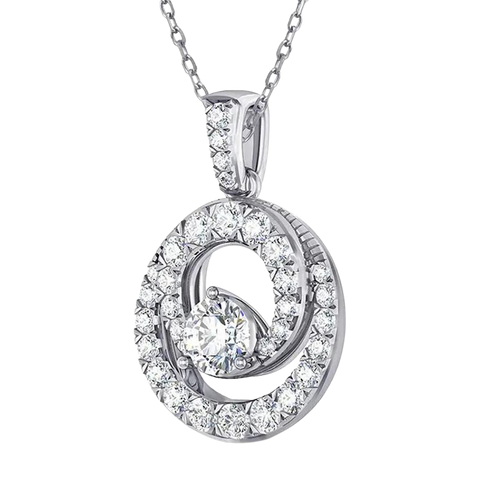 Luxurious Noble Diamond Necklace