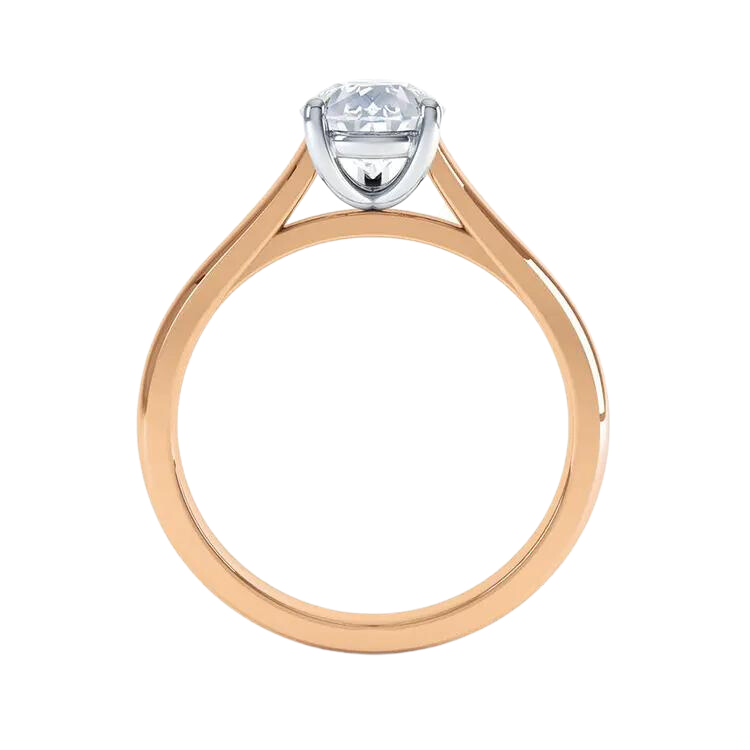 Luxury Pear Cut Lab Grown Diamond Ring