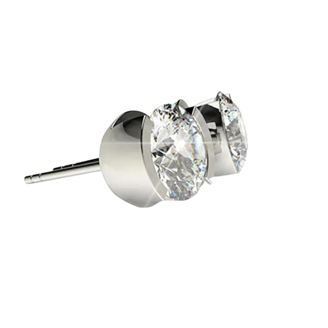 Round Brilliant Cut Diamond Studs Earrings