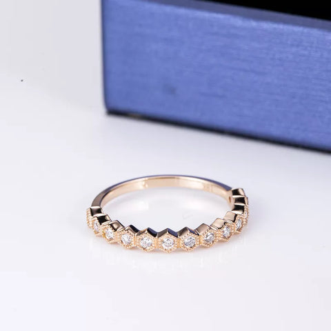 18k Yellow Gold Diamond Eternity Ring