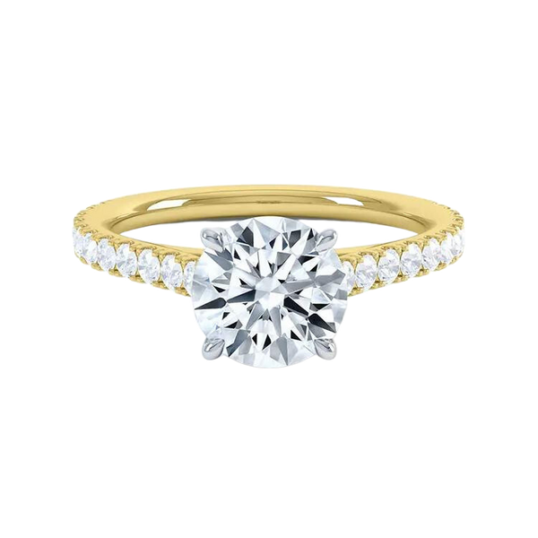 Round Brilliant Cut Lab Grown Diamond Ring