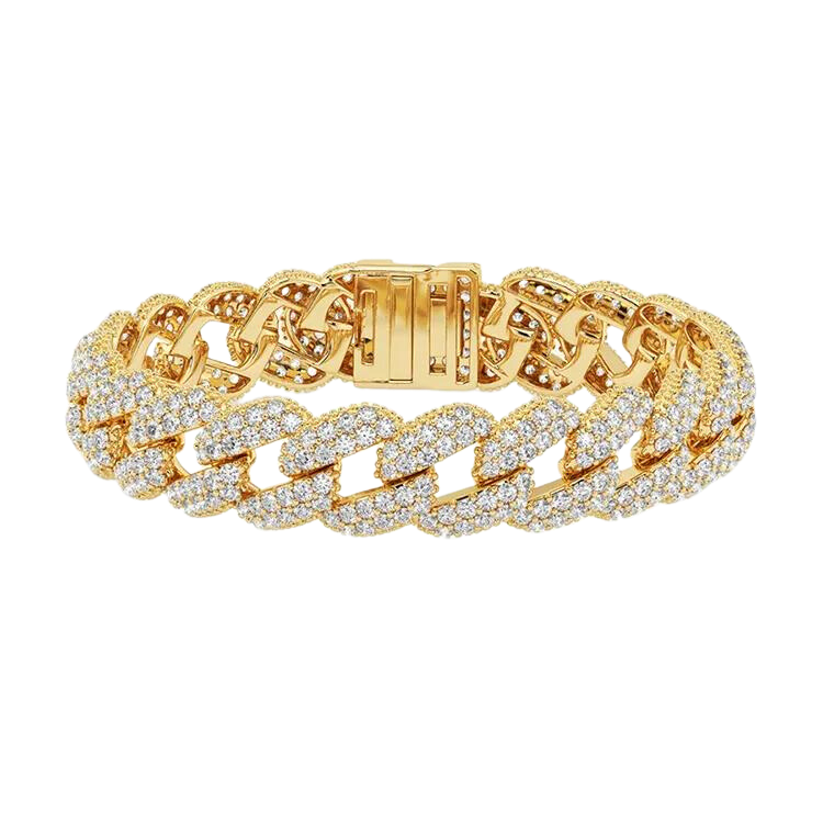 Luxury 18k Gold Diamond Bracelet