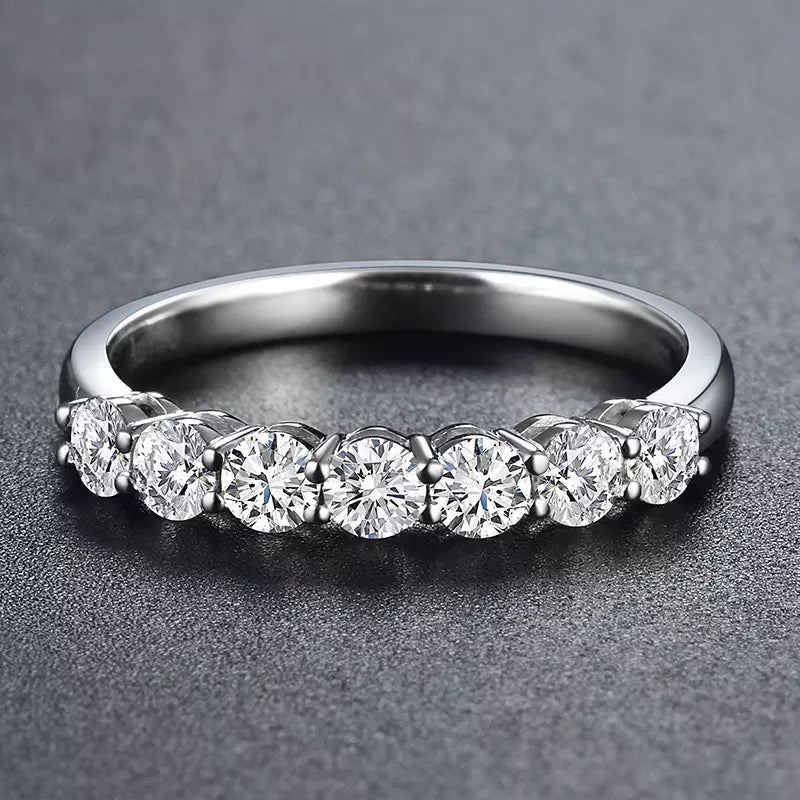 18k White Gold Lab Grown Diamond Wedding Ring