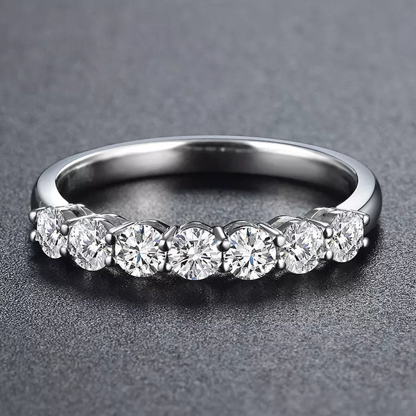 18k White Gold Lab Grown Diamond Wedding Ring