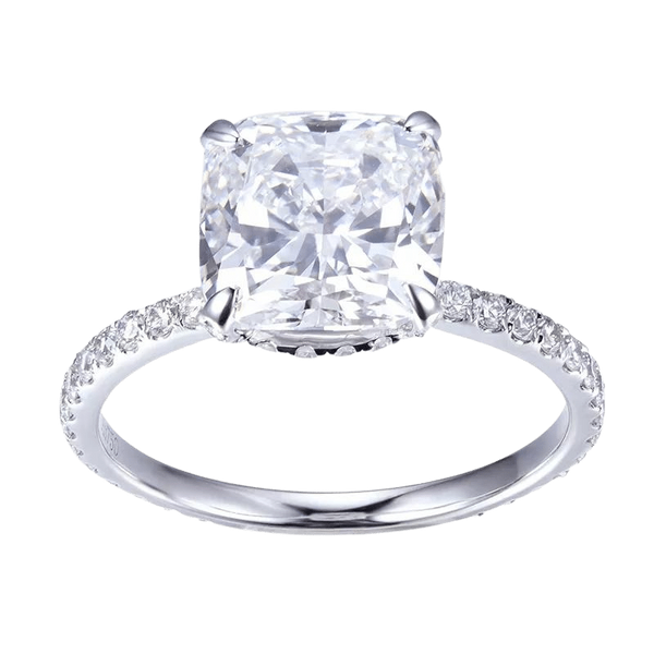 3.2Ct Lab Diamond Solitary Ring