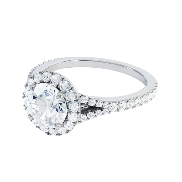 Luxury Round Brilliant Cut Lab grown diamond Ring