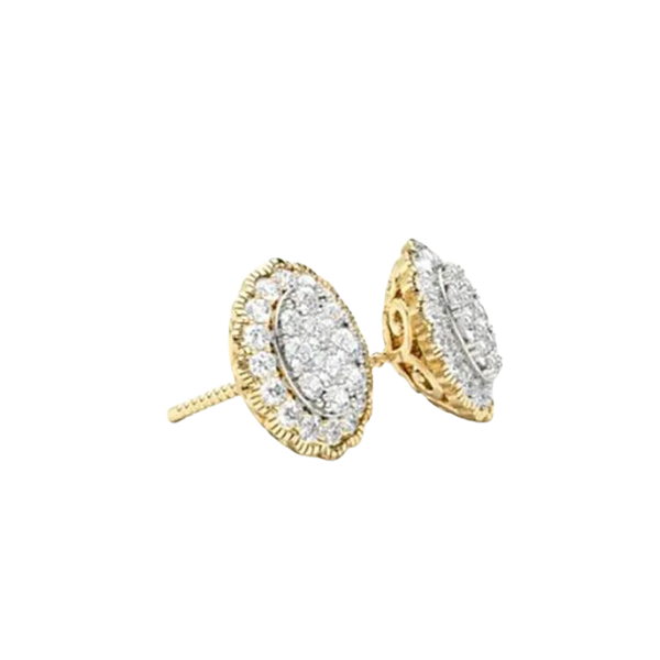 Elegant Diamond Studs Earrings