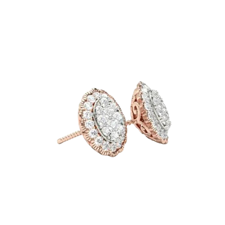 Elegant Diamond Studs Earrings