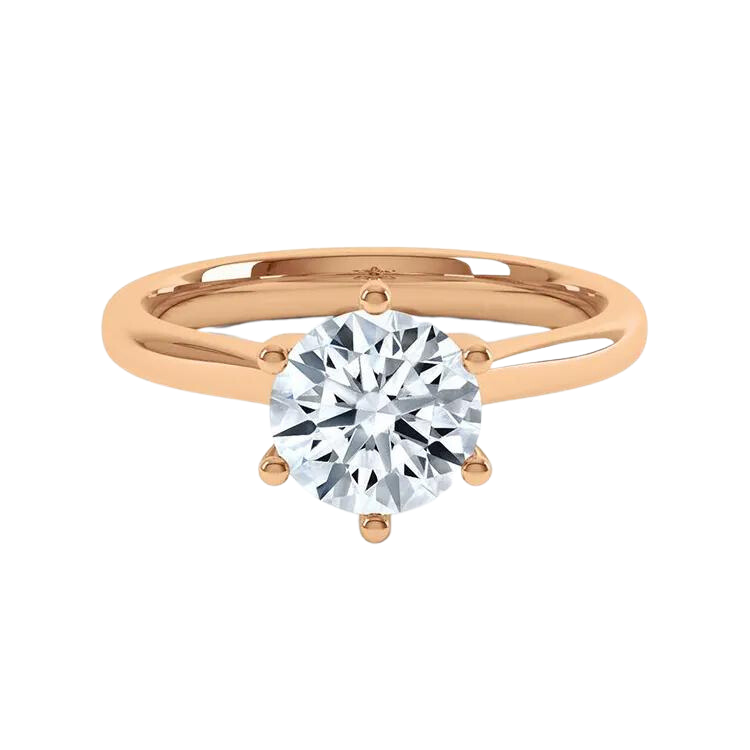 Classic Design Lab Grown Diamond Engagement Ring